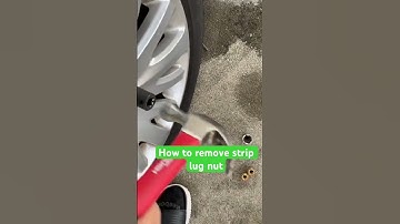 How to loosen stripped lug nut