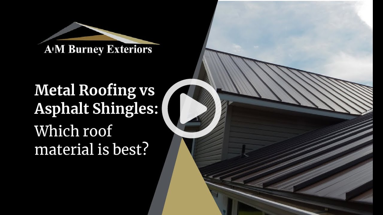 Metal Roofing vs. Asphalt Shingles Which Roof Material Is Best? AM