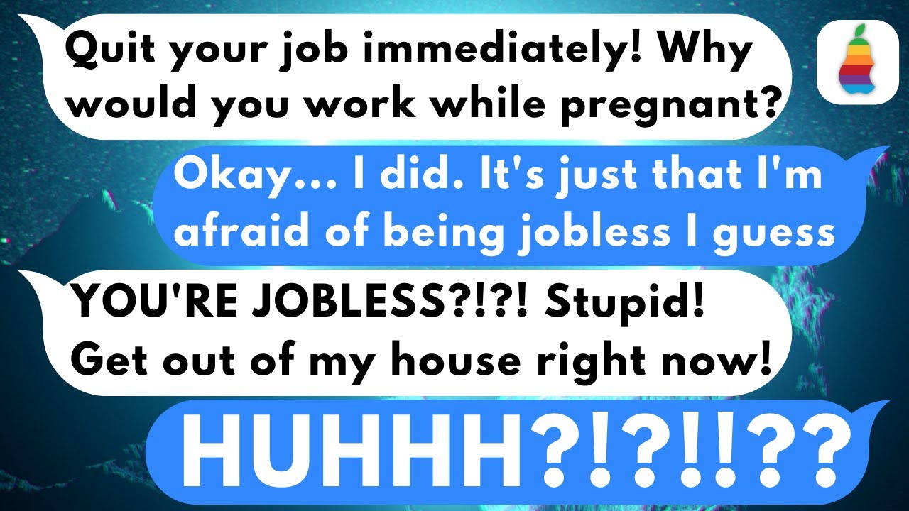 【Груша】 Семья мужа требует, чтобы беременная жена уволилась с работы, но выгоняет ее за безработи...