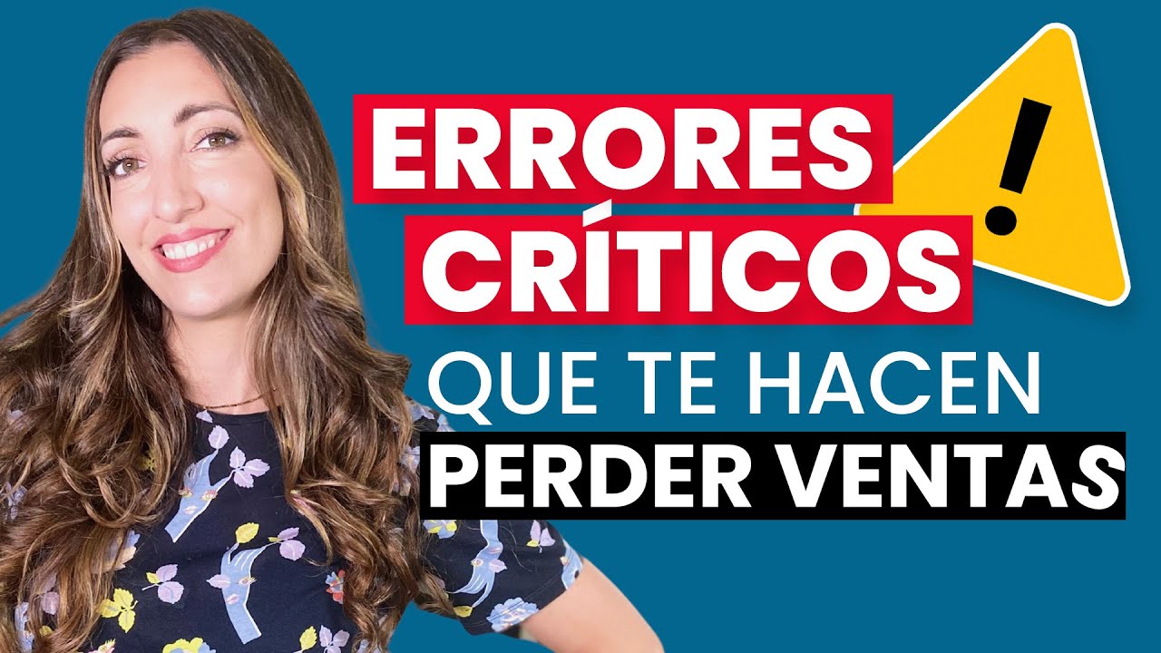 Los 5 errores por los que no consigues éxito en tu negocio - YouTube