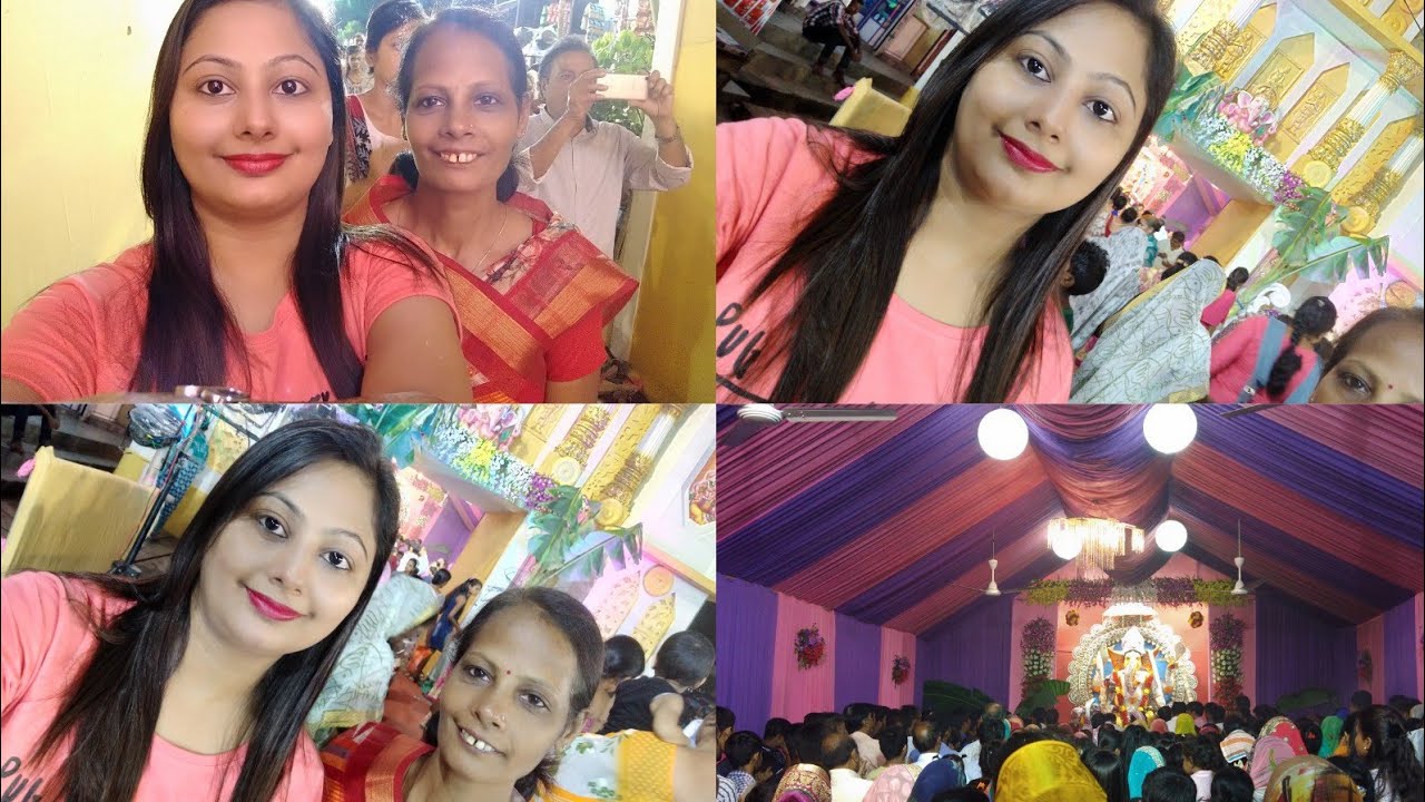 Ganesh Chaturthi Day 3 Vlog || Enjoyed the Evening ||
