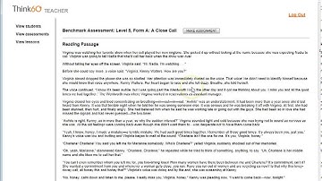 Benchmark Assessments