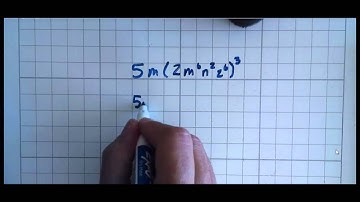 Evaluating powers of monomials -  a quick and simple method