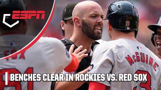 Celebrity BENCHES CLEAR in Rockies' BLOWOUT of Red Sox 🤯 | ESPN MLB Net Worth