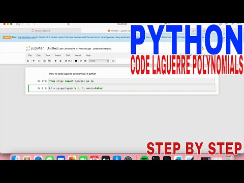 ✅  How To Code Laguerre Polynomials In Python 🔴