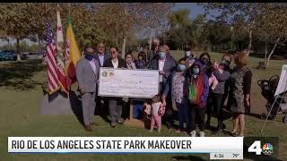 Rio de Los Angeles Park Rehabilitation   KNBC   11 15 21 436PM