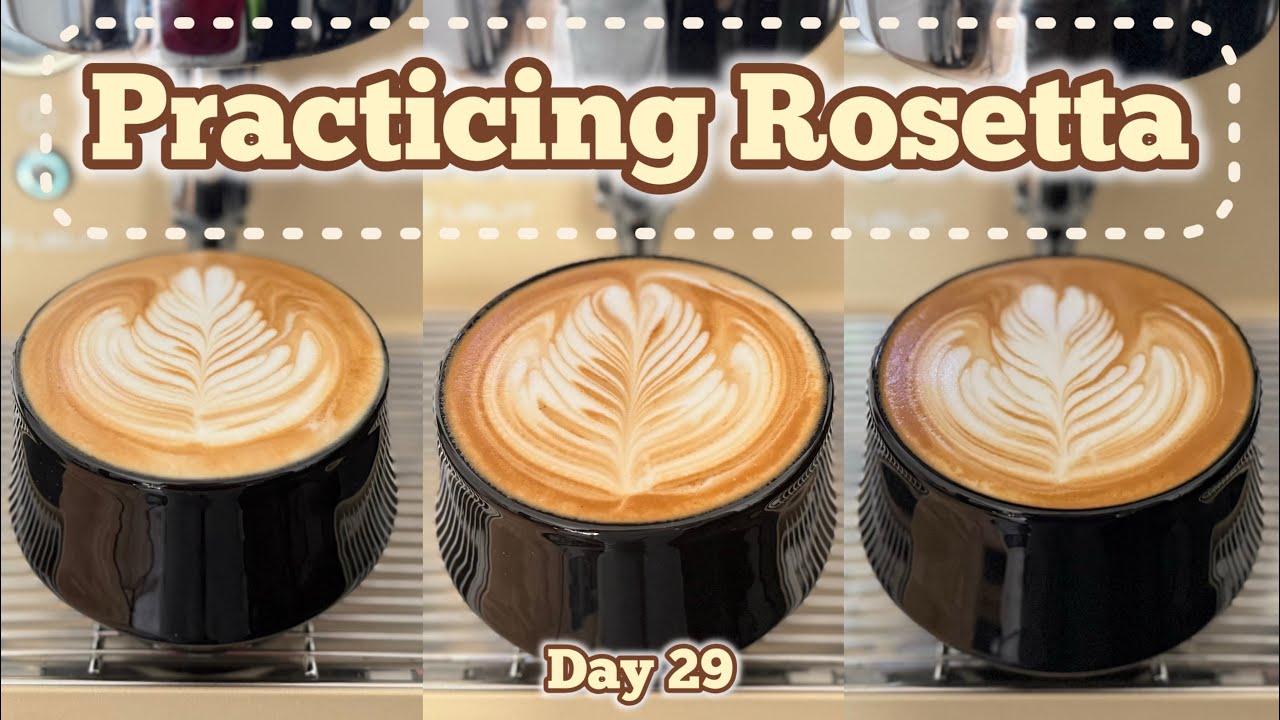 Day 29 — Latte Art Progress & Home Barista Workflow using Lelit Mara X & DF54
