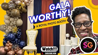 DIY LUXURY! ✨ You Need This Throne Backdrop at Your Next Event! Update