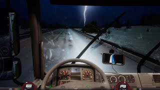 Truckers of Europe 3 - Heavy Rain Night Truck Driving Ultra Graphics - Android Gameplay #2