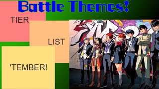 Tier List Tember: Persona Battle Themes