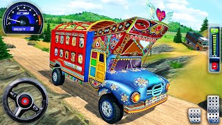 Offroad Indian Truck Driving 3D - Cargo Truck Hill Driver Simulator - Android GamePlay #2 screenshot 4