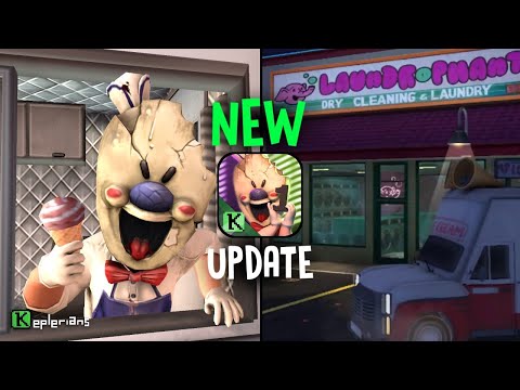 🚨 ICE SCREAM 1 ❄️ NEW UPDATE SNEAK PEEK | LAUNDRY NEW MAP UPDATE | Keplerians Network