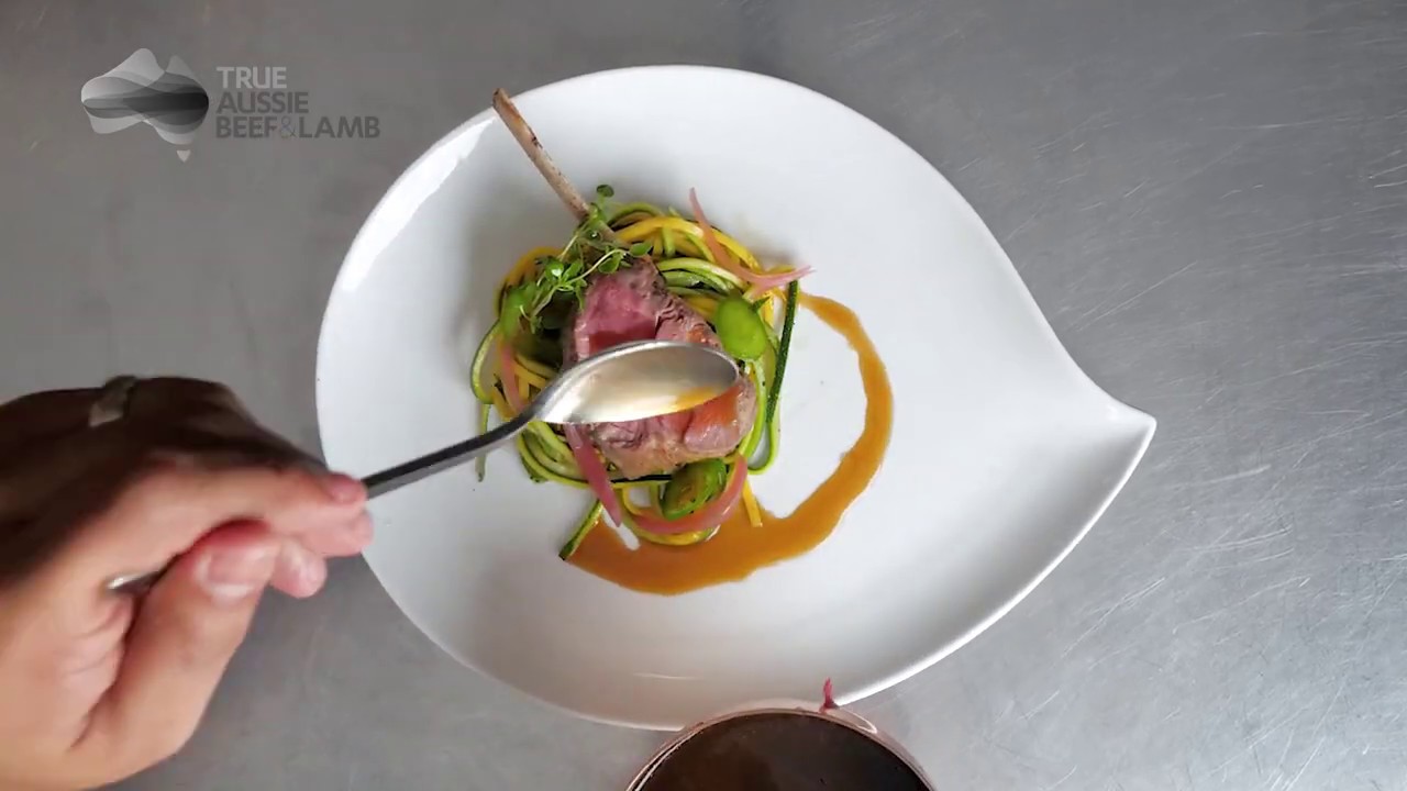 Chef's Roll Tweezer Series: Ben Diaz (CBD Cuisine) with True Aussie Lamb Chop