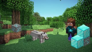 Eu Achei Um Lobo E Uma Caverna Enorme Mine Ep5