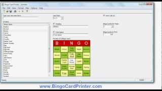 Easter Bingo Cards - how to create with the Bingo Card Maker by BingoCardPrinter.com