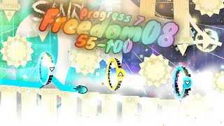 Freedom08 55-100 // Progress #7 // Jump from Easy Extreme