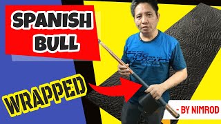 Mezz MI-1 spanish bull leather installation. Papaano Mag palit ng Wrapped ng isang Tako?