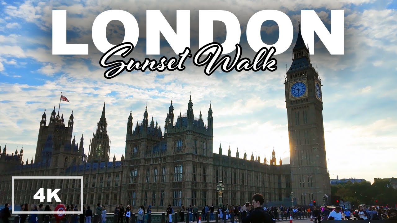 London City Walk at Sunset 🇬🇧 From Covent Garden to Graffiti Tunnel (4K)