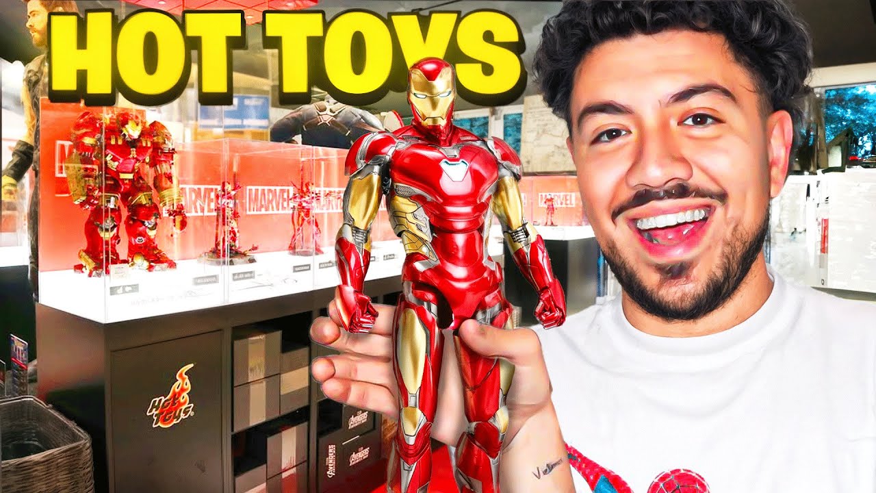 Buying My FIRST EVER Hot Toy Action Figure ! (Rare Toy Hunt)