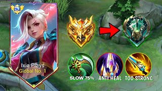 NEW SEASON IXIA GAMEPLAY 2026!🔥 (best build and emblem 2026) - MLBB screenshot 1
