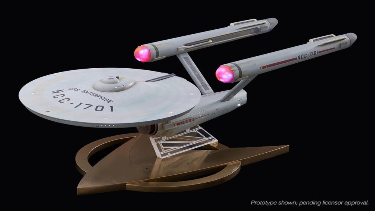 Tomy Prestige Select 1:350 Star Trek Enterprise – 34-дюймовая литая металлическая реплика доставл...