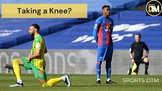 Wilfred Zaha: 1st EPL Player Not To Take The Knee | Crystal Palace | NO To Rac!sm |BLM |DTM