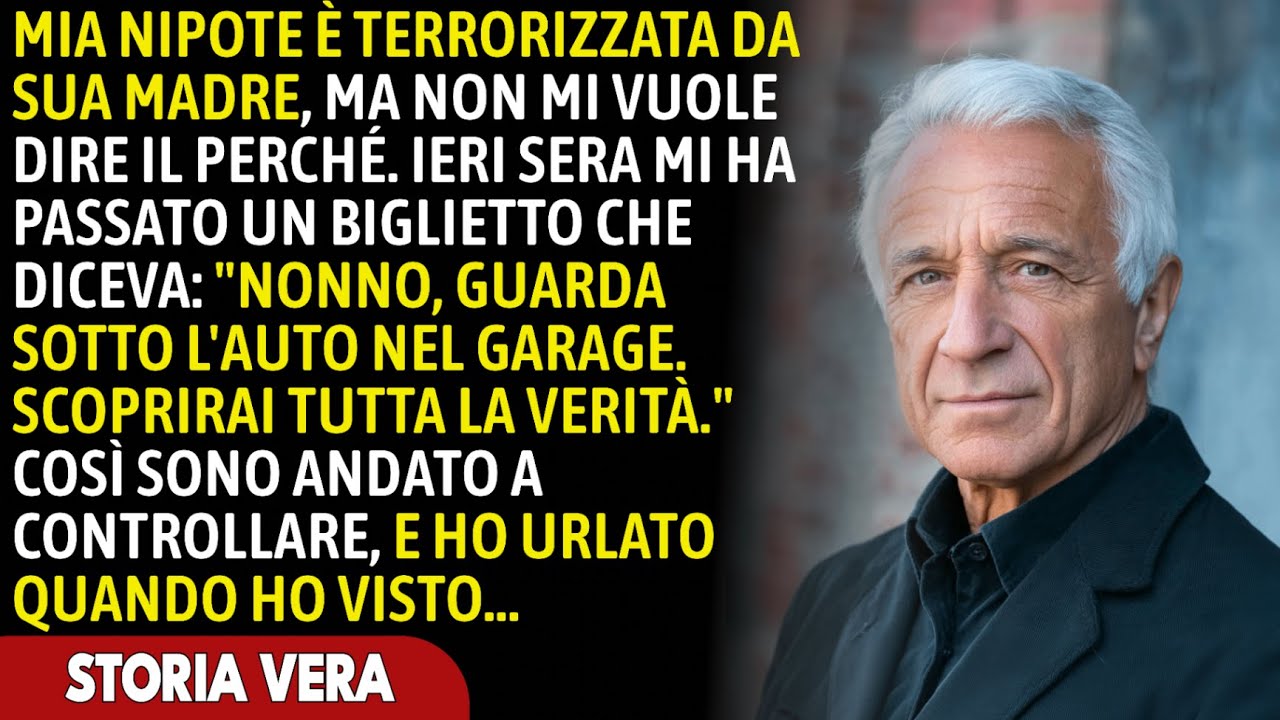 Mia Nipote Temeva Sua Madre. "Guarda Sotto La Sua Auto," Ha Detto. Sono Rimasto Gelato Quando