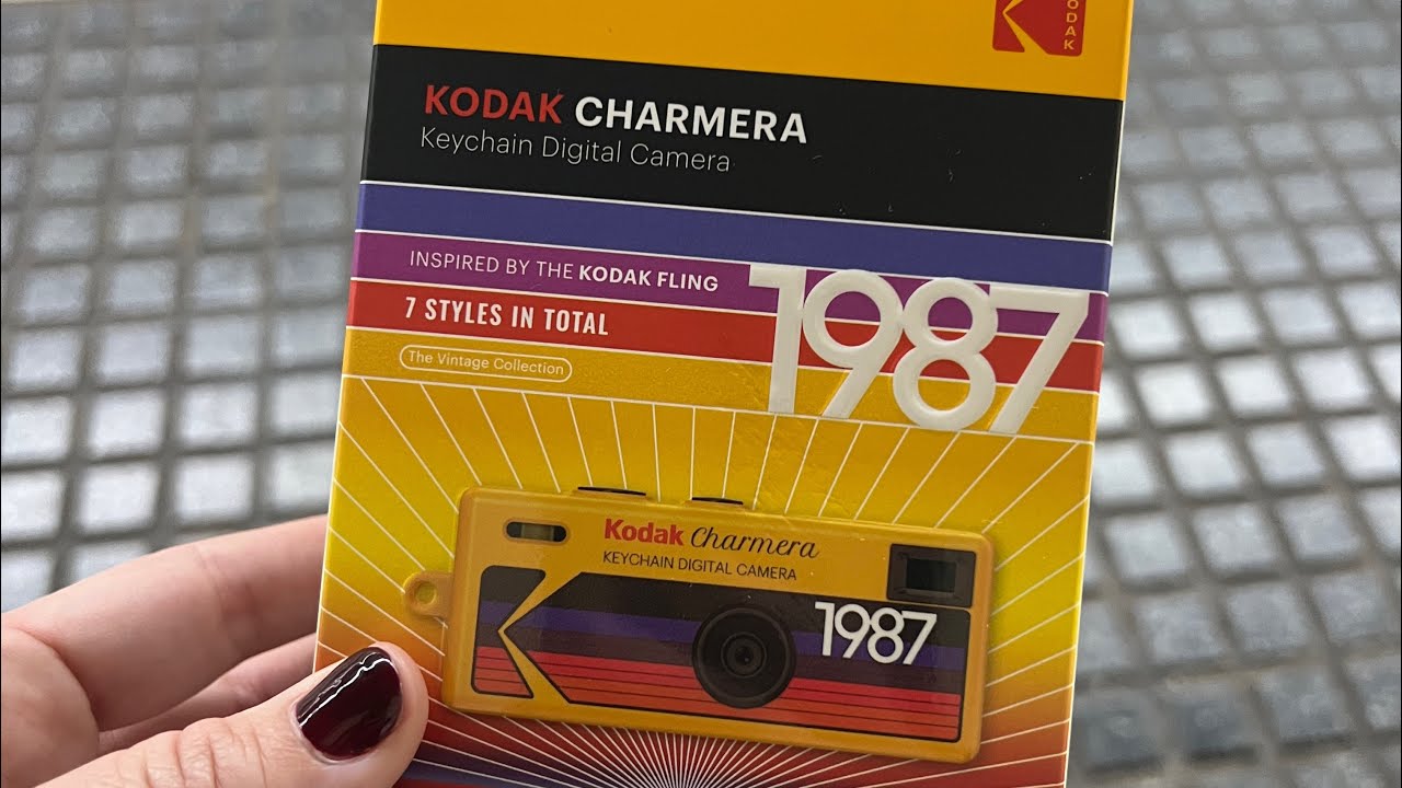Kodak Charmera Keychain Digital Camera 📸 Review & UGC Demo | Retro Digital Camera 