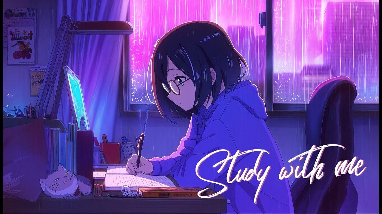 【JUKUBOX MUSIC #1】Lofi × 雨音 × 528Hz × ポモドーロ｜25分集中×5分休憩｜Study With Me