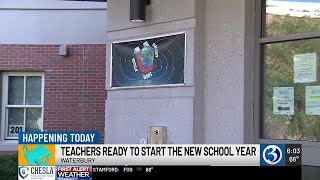 VIDEO: It's day one for new initiatives for Waterbury Public Schools