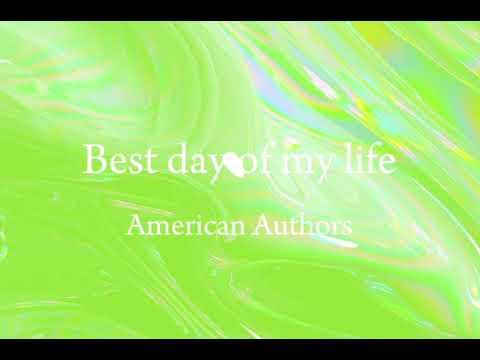 Sped up + Reverb - Best day of my life - American Authors 