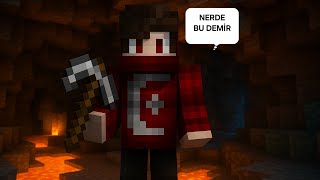 Demir Bulma Challenge - Minecraft #viral #minecraft #viralvideo #keşfet #youtube #video #challenge 