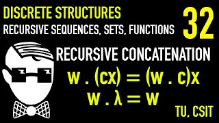 Recursion, Recursive Sequences, Sets & Structures | Lecture 32 | Discrete Structures | CSIT, TU