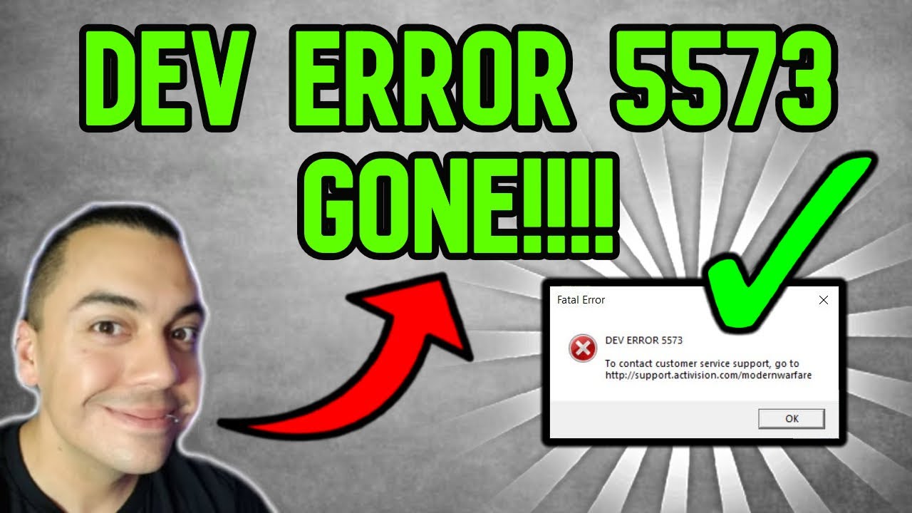 Ошибка dev error 6036