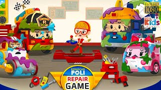 Robocar Poli: Repair for Kids Game Review 1080p Official KIGLE screenshot 4