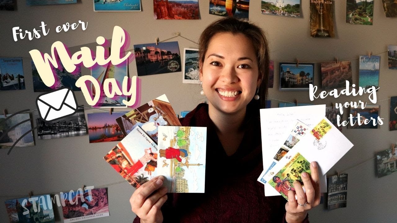 MailDay#1 - Opening Viewer Mail - Stamps & Postcards