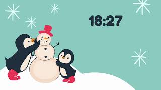 30 Minute Penguin Winter Timer