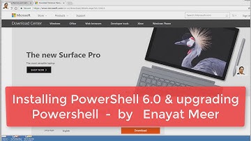 Windows PowerShell 6 installation with 5 1 upgrades