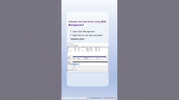 External Hard Drive Not Initialized? Fix It Now!