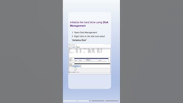External Hard Drive Not Initialized? Fix It Now!