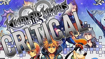Kingdom Hearts 2.5 ReMix Critical Mode Walkthrough - Hostile Program BOSS