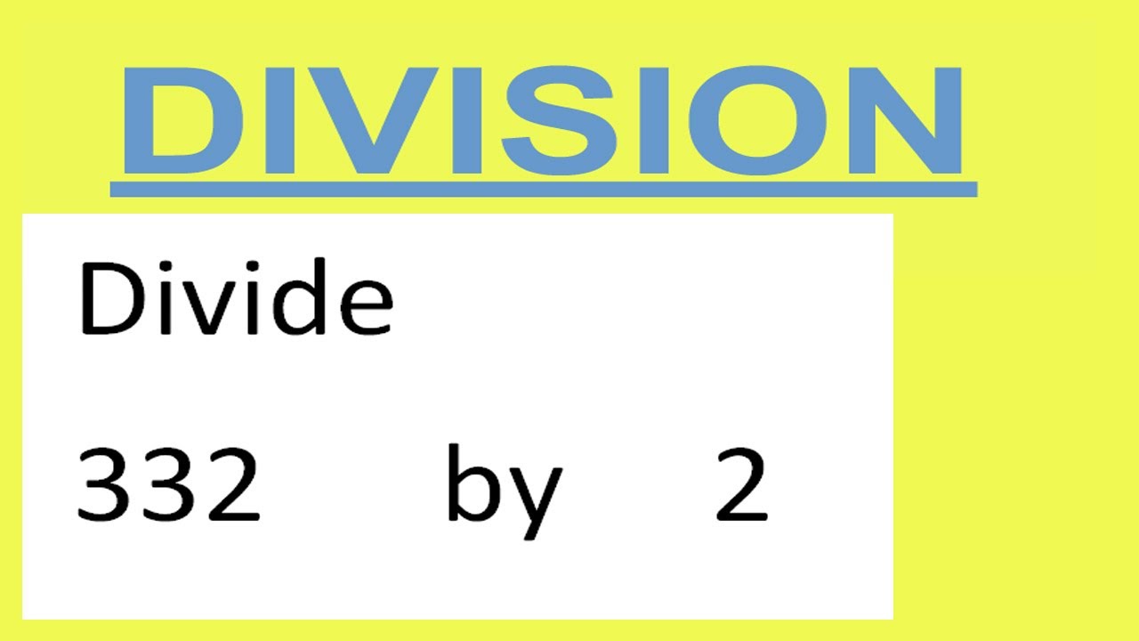 332 Divided By 31