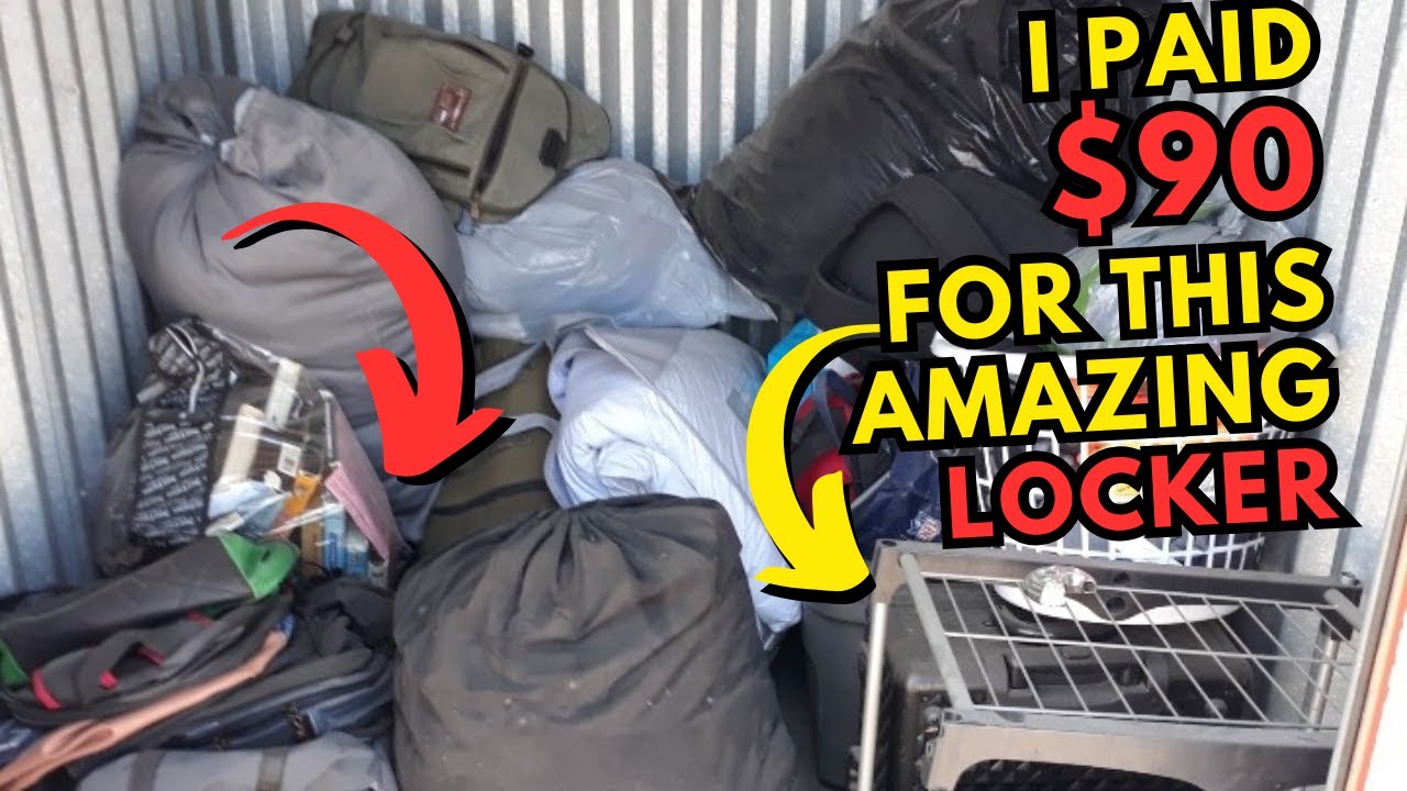 I Paid $90 For This LOADED Storage Locker! - YouTube