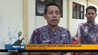 Maling Gasak Motor Siswa Di Sekolah Di Bangkalan, Jawa Timur - Fakta +62