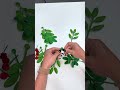 If you want a quick Christmas paper craft, this free mistletoe SVG is perfect 💚