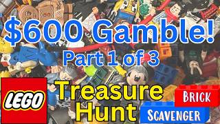 Lego Minifigure Treasure Hunt: $600 Gamble! Part 1 of 3