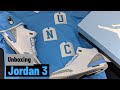 Unboxing Jordan 3 UNC!