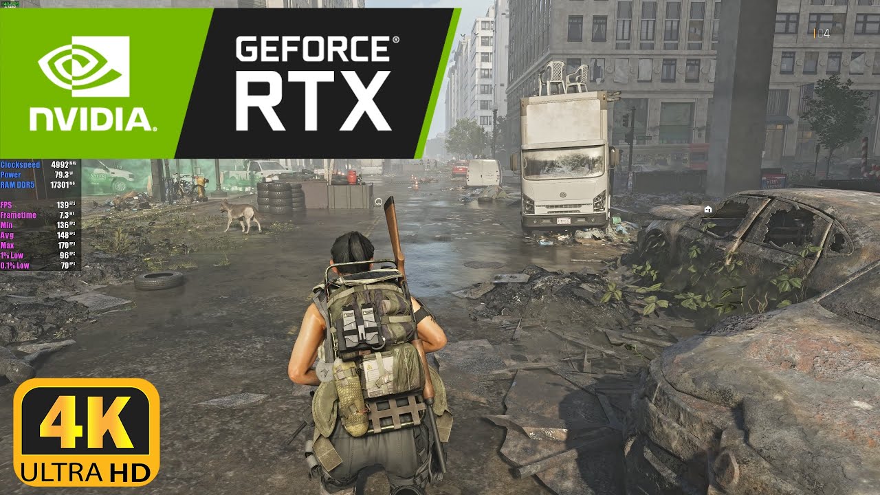 Tom Clancy's The Division 2 - RTX 4090 + i9 13900K (4K Benchmark, Max Settings)