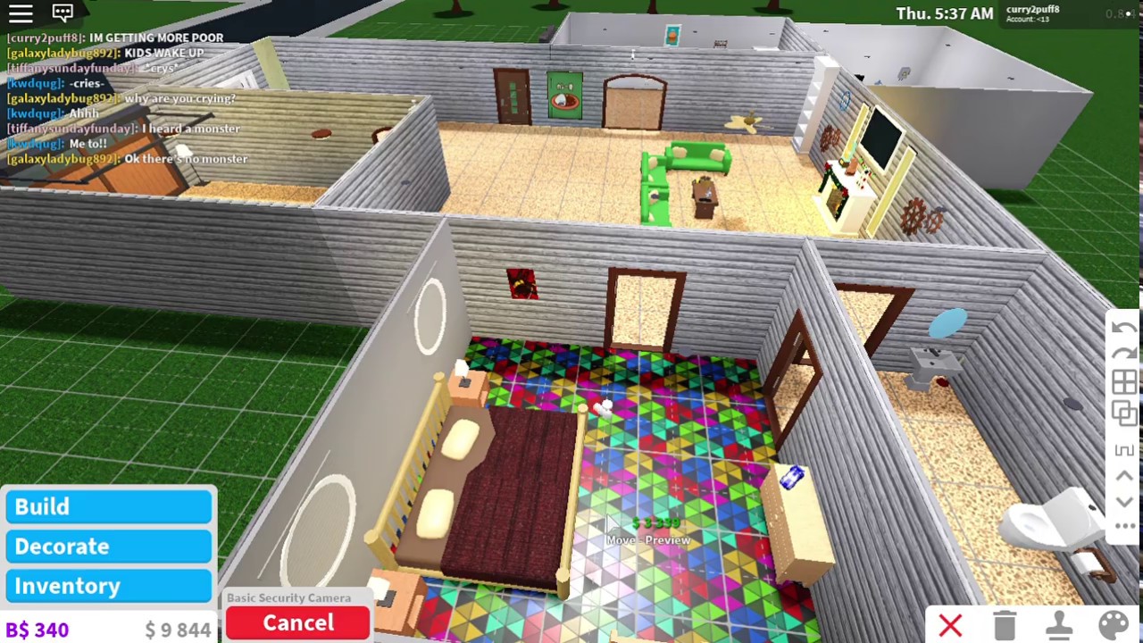 Security Cameras! Roblox Bloxburg Curry Puff Game Show YouTube