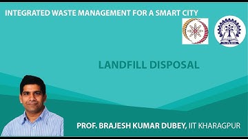 Lecture 40 : Landfill Disposal